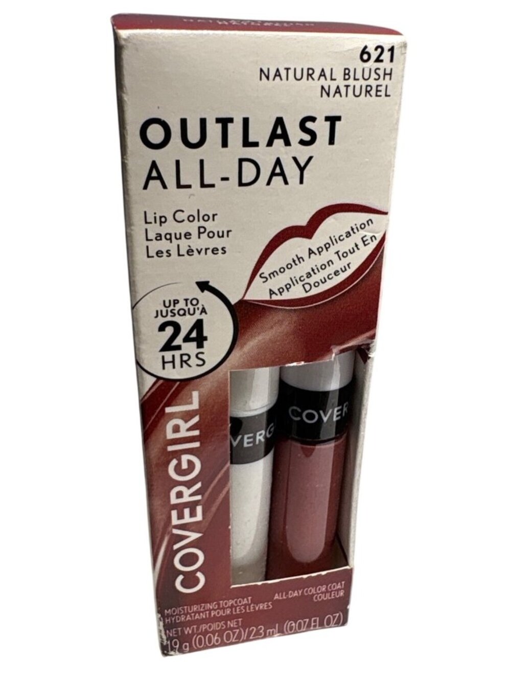 Covergirl Outlast All Day Lip Color 621 Natural Blush 24-Hour Longwear